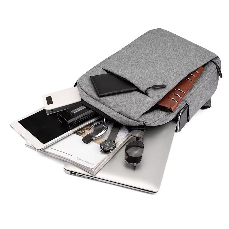 Laptop Backpack Travel Multifunctional Large Capacity Male Usb Charging Computer School Backpacks Oxford Waterproof Bag for Men